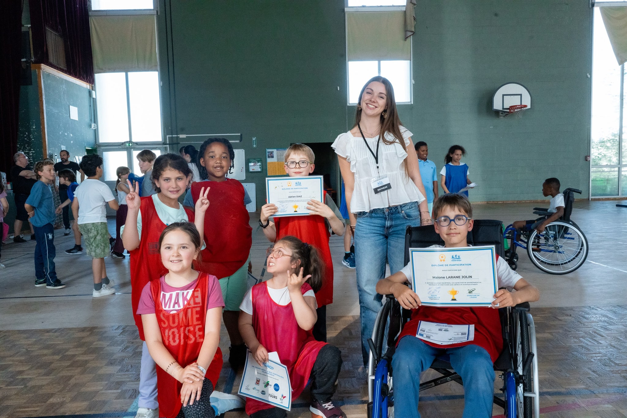 Remise de diplôme, photo de groupe
