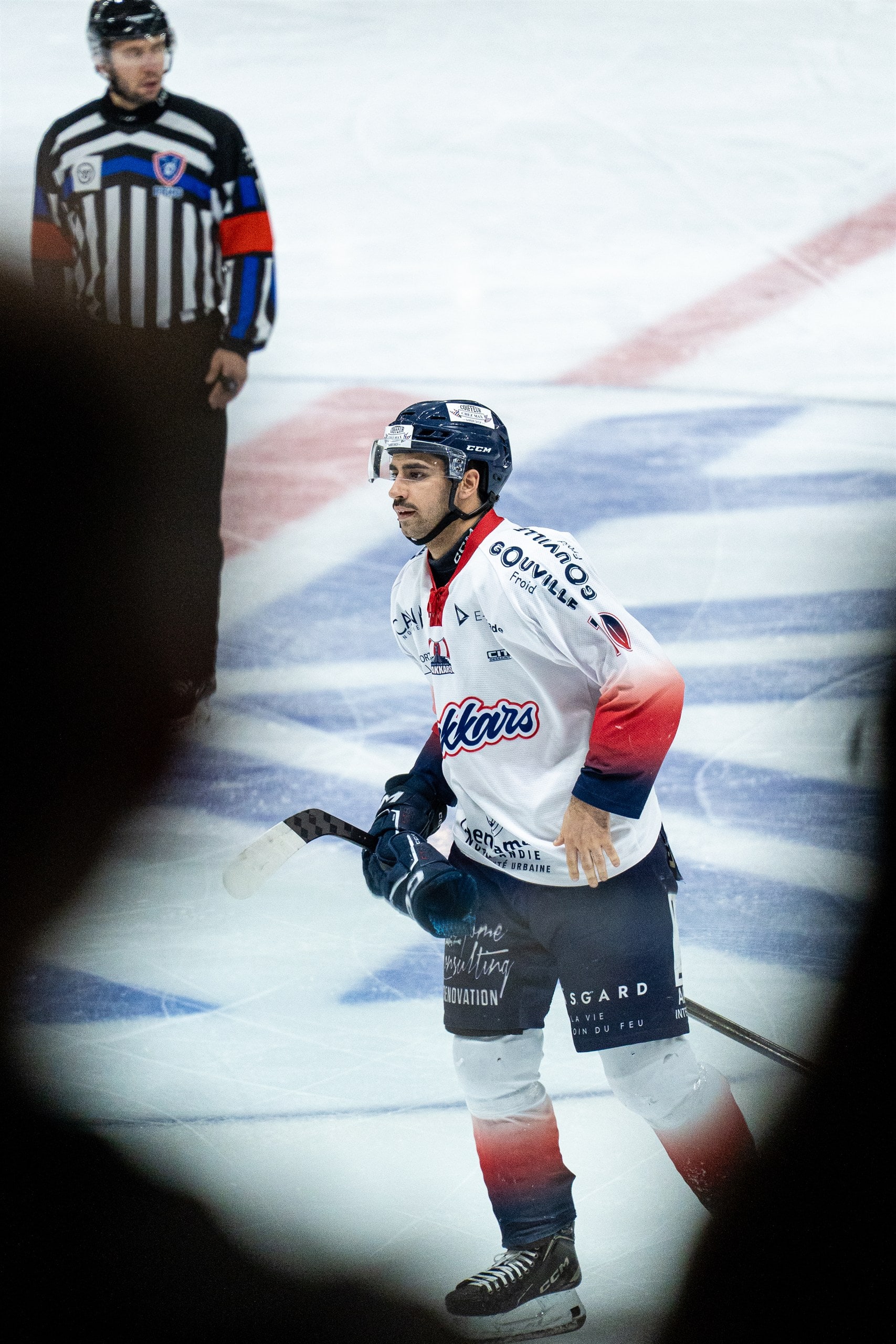 Rush offensif sur la piste